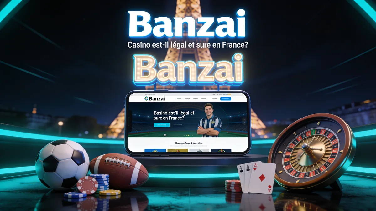 Banzai Casino est-il légal et sûr en France ? pour les joueurs en France